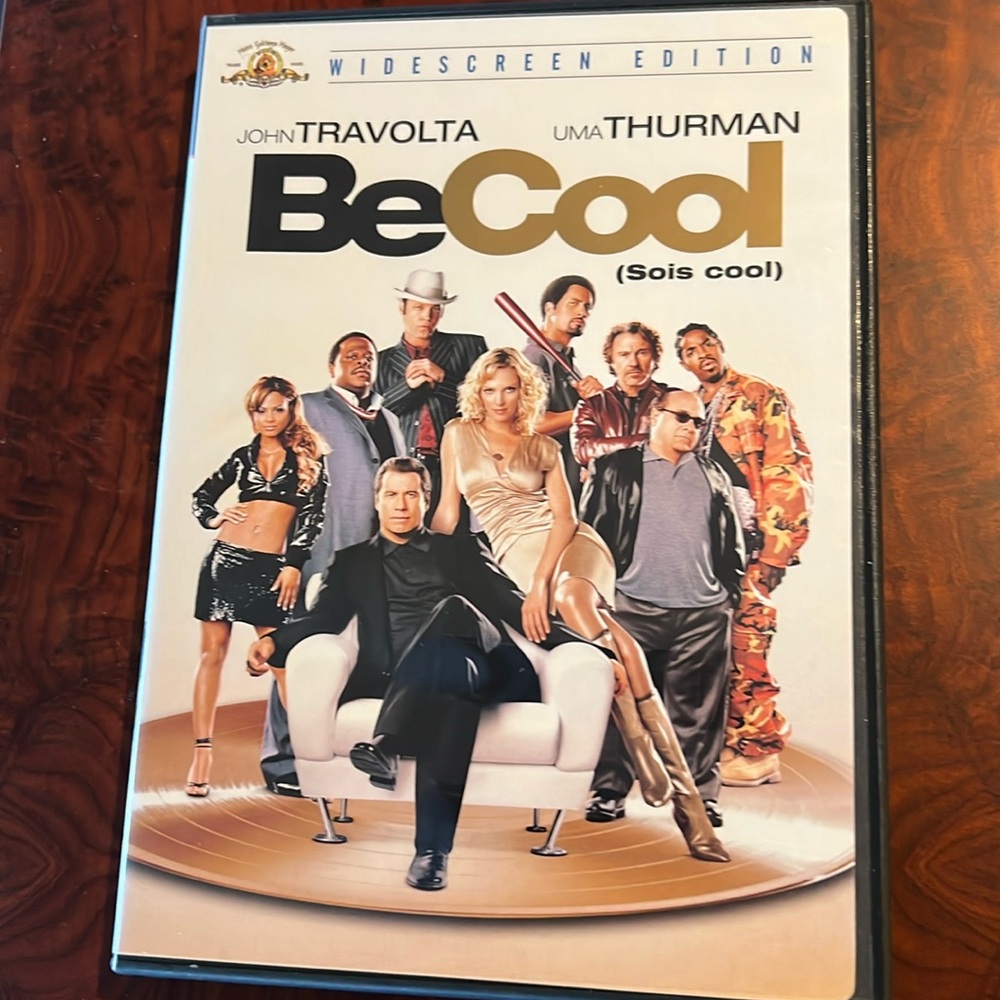 Assorted movies 3/$10 “Be Cool” starring John Travolta and Uma Thurman ￼